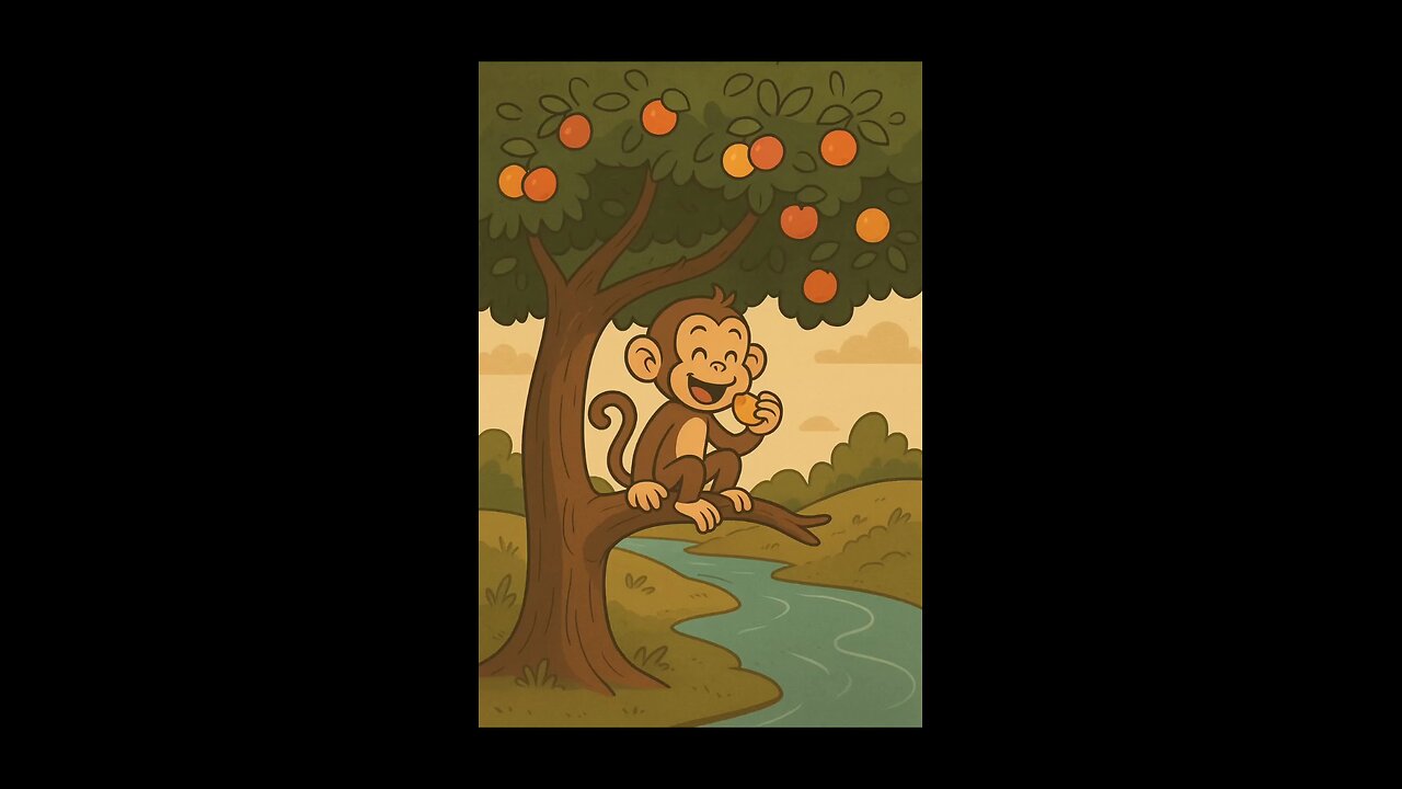 monkey and crocodile