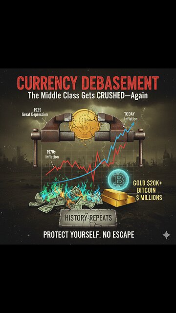 Currency Debasement: The Middle Class Gets Crushed—Again