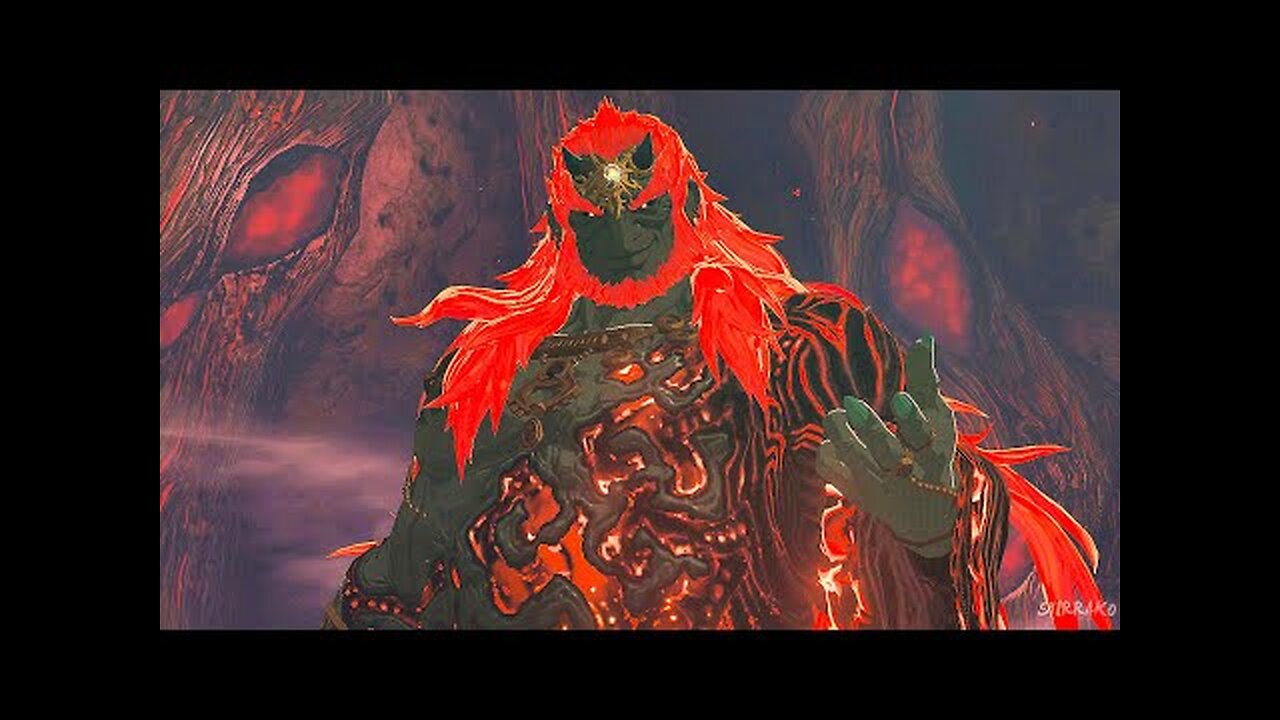 The Legend of Zelda Tears of The Kingdom - Demon King Ganondorf Boss Fight