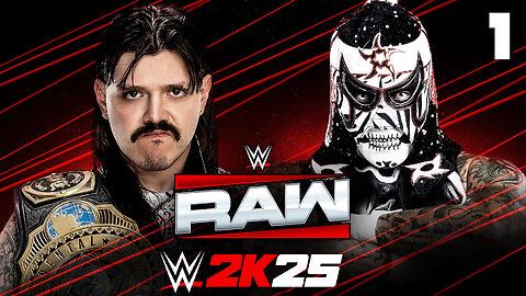 WWE 2K25 Raw October 13th 2025 - Match 1: Getting Boring Now!