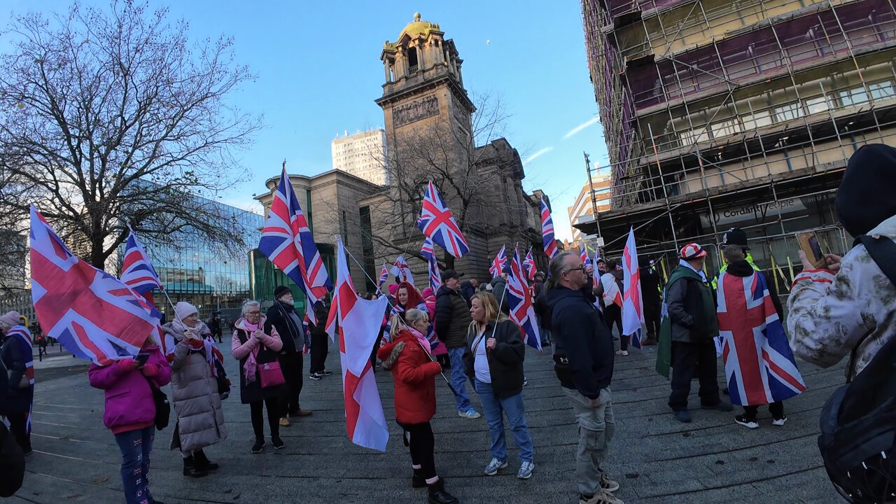 Newcastle Migrant Protest - Sat. 22/11/25 - 'Two shiners & a broken sneck' series