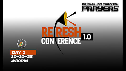 REFRESH CONFREENCE 1.0 (DAY 1)
