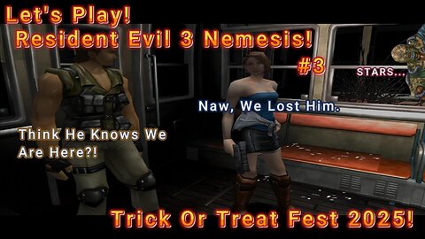 Let's Play! Resident Evil 3 Nemesis Seamless HD Mod! Part 3! All The Ladies Love My Accent!!!