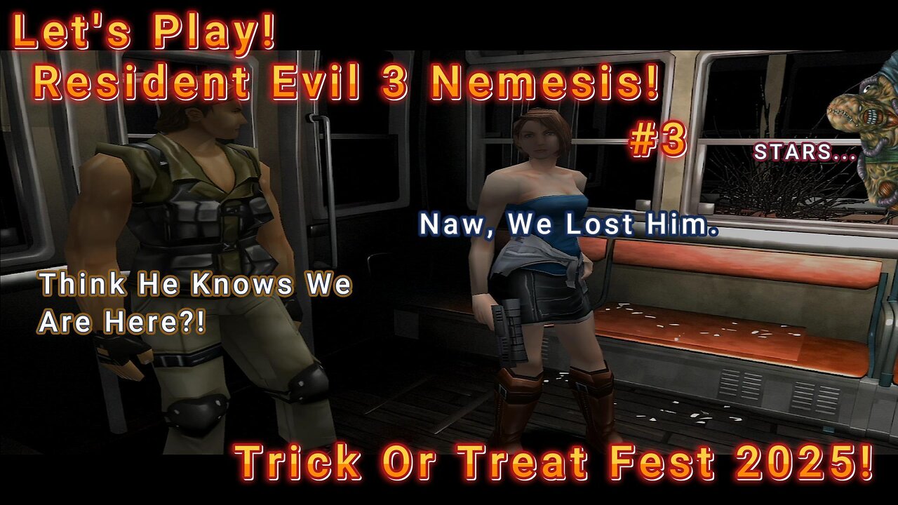 Let's Play! Resident Evil 3 Nemesis Seamless HD Mod! Part 3! All The Ladies Love My Accent!!!