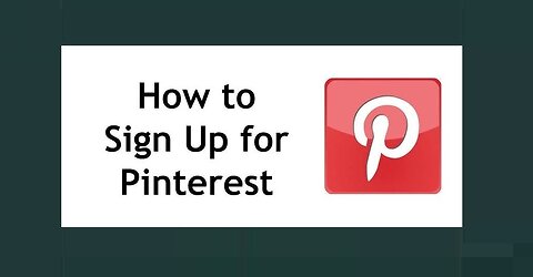 How to Sign Up and Sign In on Pinterest