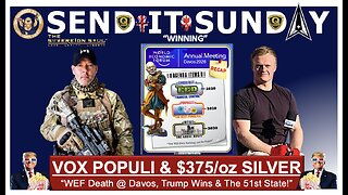 VOX POPULI w/ Callum Smiles: WEF Death @ Davos, $375/oz Silver, Trump Wins, Greenland 51st State?