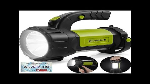 AlpsWolf Camping Lantern Rechargeable LED Flashlight Spotlight Lantern with 800LM 3600 Review