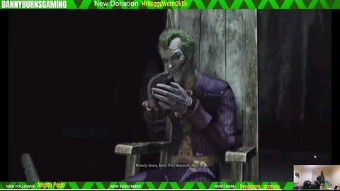 Building up to fight Joker ##dannyburnsgaming BatmanArkhamAsylum