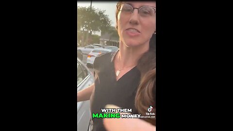 Liberal woman attacks reporter for asking her to clarify her statements