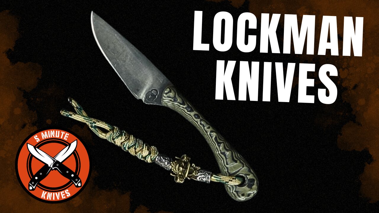 Lockman Knives: Custom Kydex Sheath Build + First Impressions 🔪