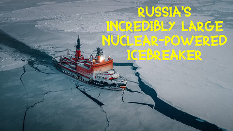 The Russian nuclear icebreaker Yamal, whose captain is a woman.