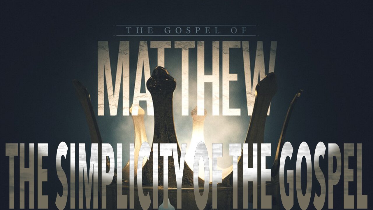 The Simplicity of the Gospel | contemporary