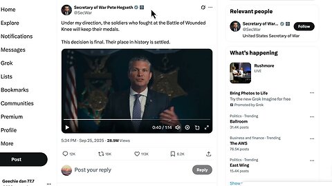 In The News: E Doubles Down On The WOUNDED KNEE MASSACRE & End Of Liberties...