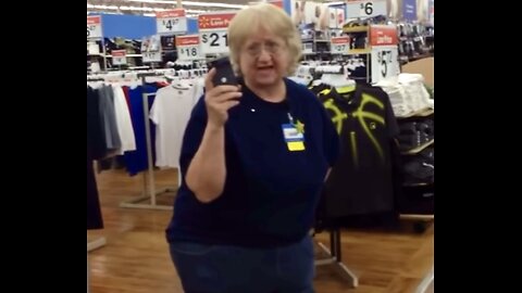 Walmart Employee Goes Off At A Customer!