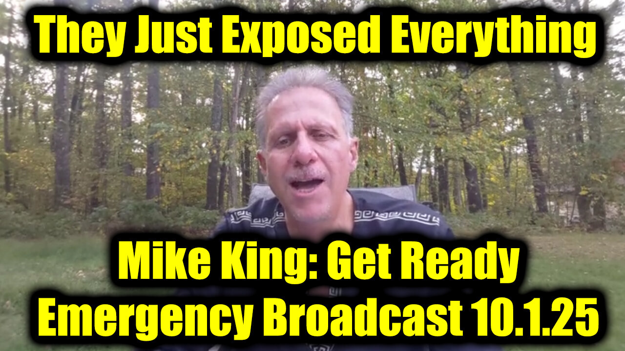 Mike King Emergency Broadcast 10.1.25 - They Just Exposed Everything!
