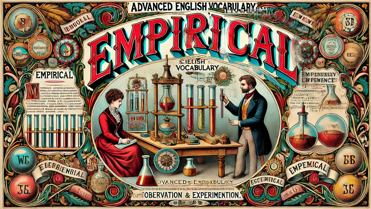 University Vocabulary and Pronunciation "EMPIRICAL" with tag questions Advanced English