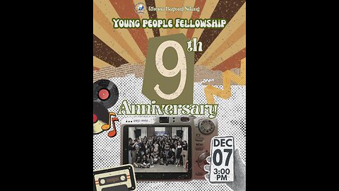 Bagong Silang 9th Young People Fellowship | DECEMBER 7, 2025