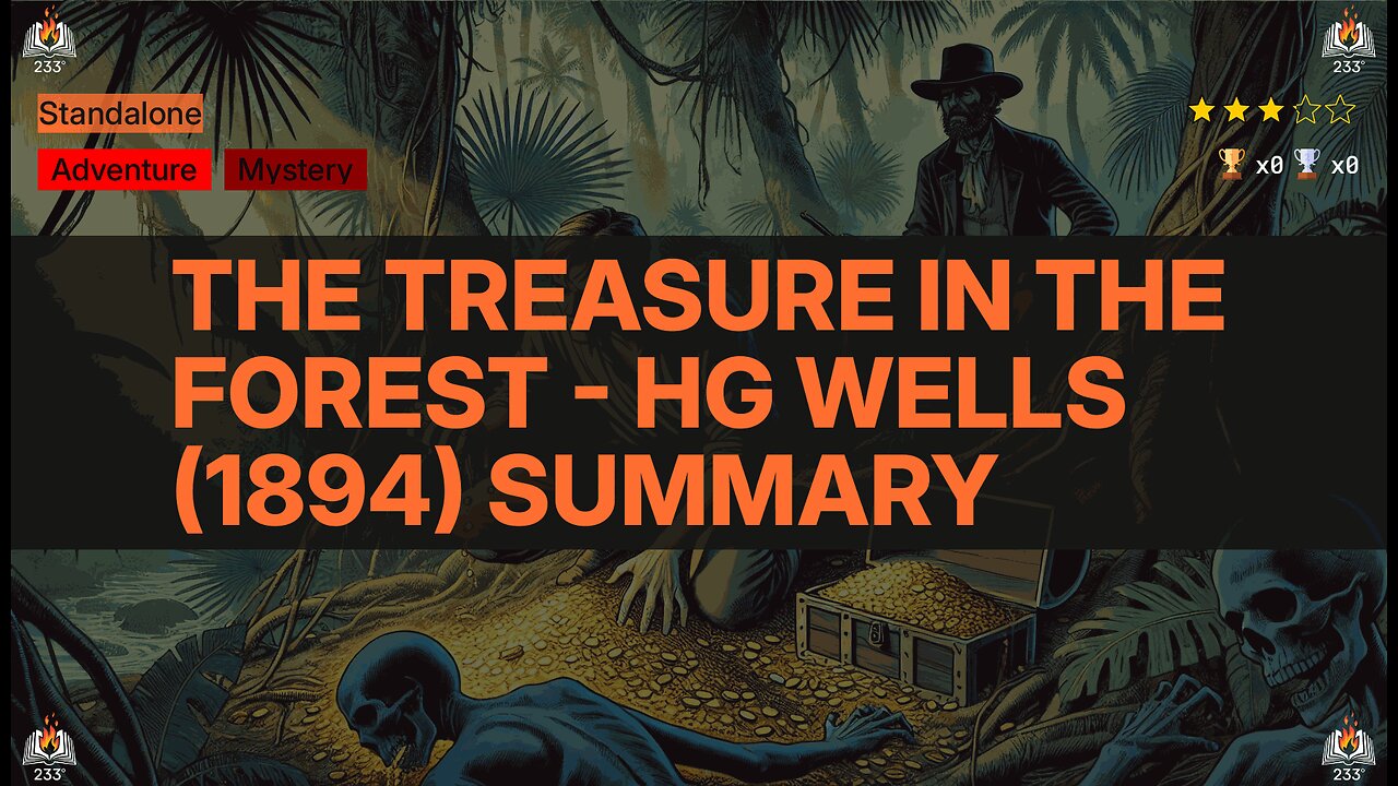 The Treasure in the Forest - HG Wells (1894) Summary