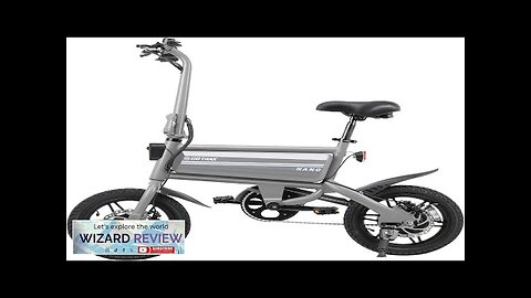 Gotrax Nano 14" Electric Bike Max Range 25Miles(Pedal-Assist)&Max Speed 15.5Mph 350W Review