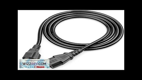 10Ft 3 Prong AC Power Cord TV Universal Treadmills Cable for Computer Review