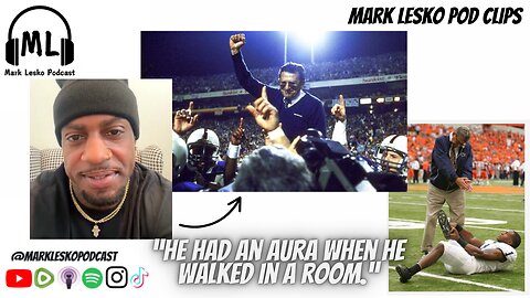 AJ Wallace playing for Joe Paterno at Penn State || Mark Lesko Pod clips