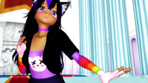 MMD Two faced lovers! [OC Moon]!