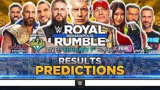 WWE Royal Rumble 2025 - Results Predictions | Bevelock