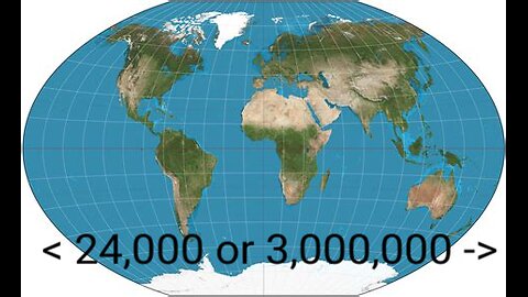 A Globe Diameter Of 3 Million Miles or Flat - Taboo Conspiracy