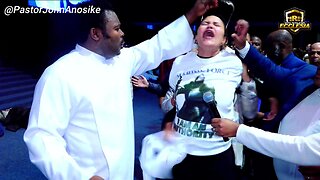 She was married to a demonic legion king. Watch her accurate deliverance conducted by Pst. John