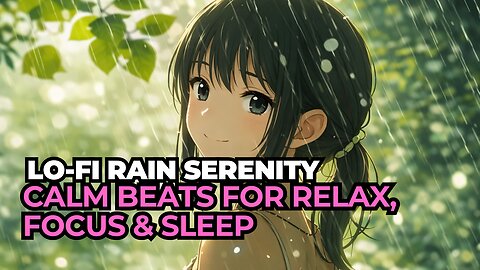 Peaceful Rainy Moments | Chill Lo-Fi Beats in Nature