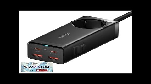 GaN Tech Baseus GaN3 pro 100W 5-Port USB PD Charger AC+2USB-A+2USB-C QC2.0 Review