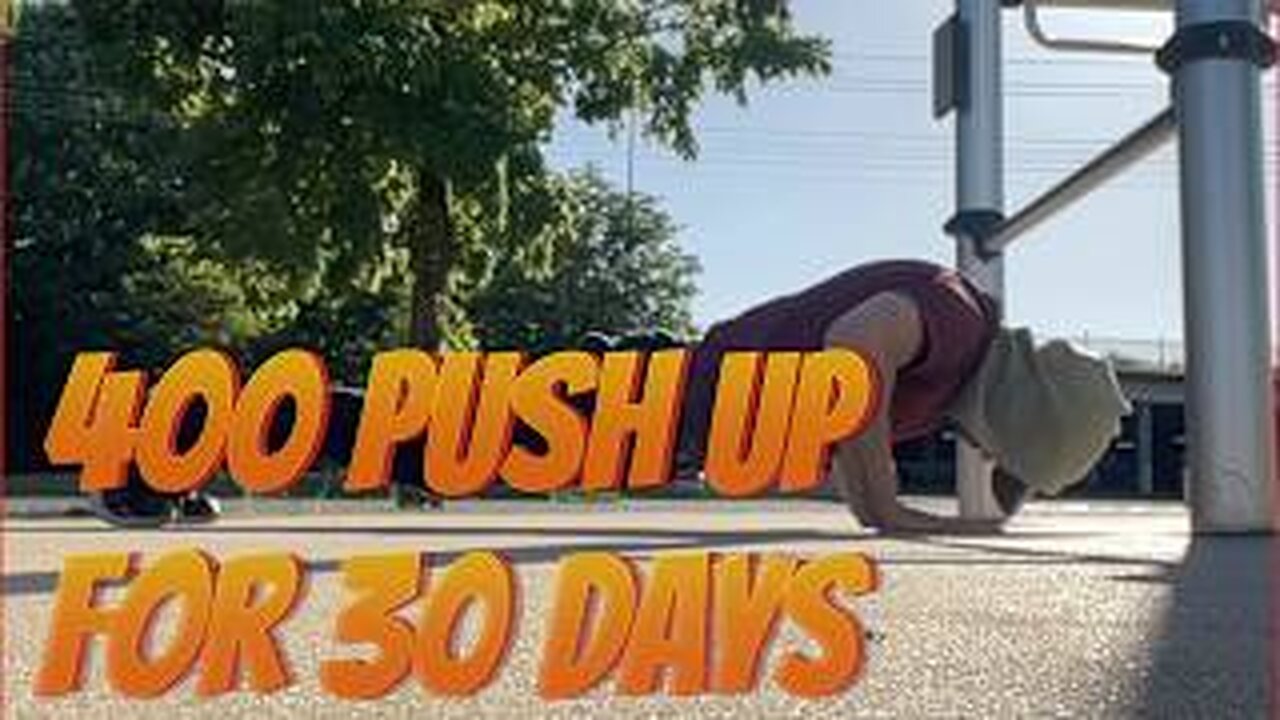 400 Push Up Challange For 30 Days