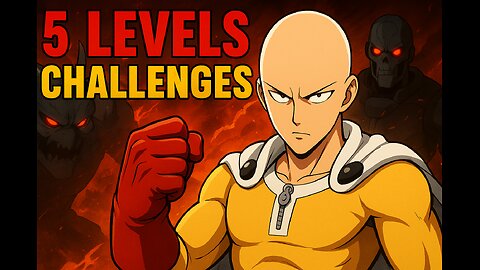 Saitama vs 5 Deadly Levels | Batman, Pennywise, Zombies & More #hanimationz
