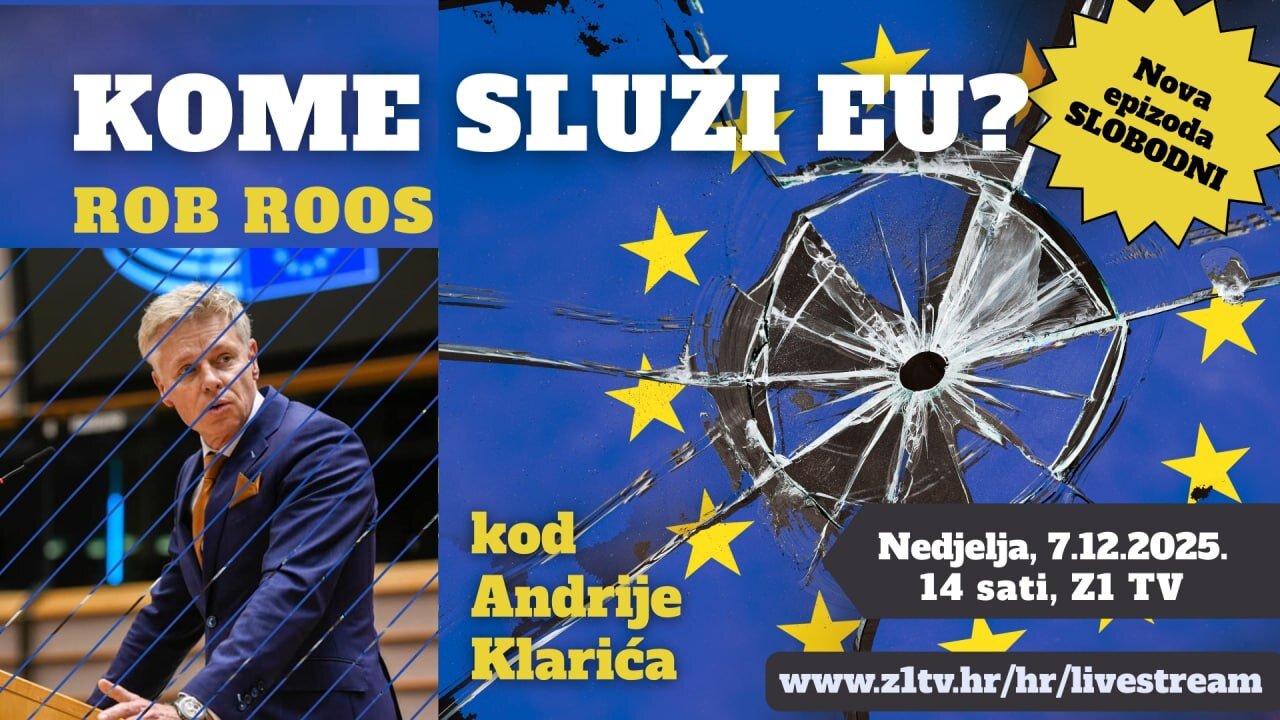 SLOBODNI podcast #133 Rob Roos-Europa ide u krivom smijeru