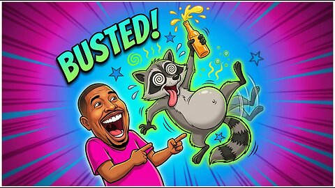 Drunk Raccoon's Second Offense Has Everyone Asking Questions