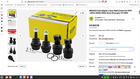 Buyer Beware: Chinese MOOG parts on eBay