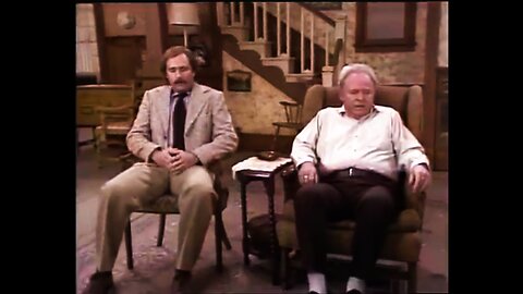 Archie and Meathead say goodbye -- #allinthefamily