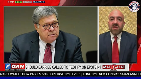 Matt Gaetz & Mike Benz 2/6 Epstein, Mossad, Ehud Barak, Bill Barr, 5m w_the Clintons