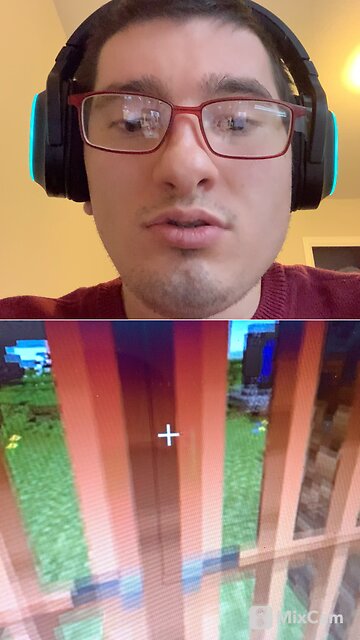 My reaction to mmjoemele playing Minecraft