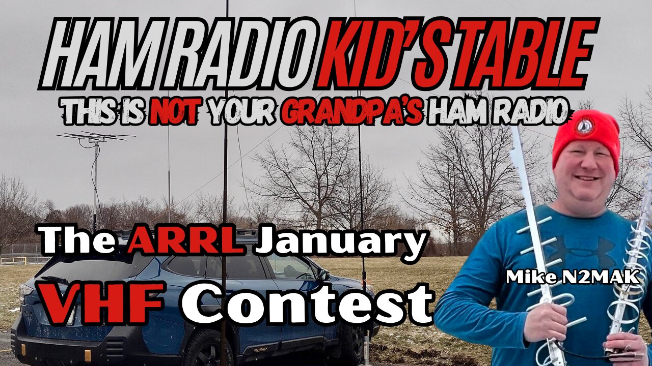 Ham Radio Kid's Table - The ARRL VHF Contest