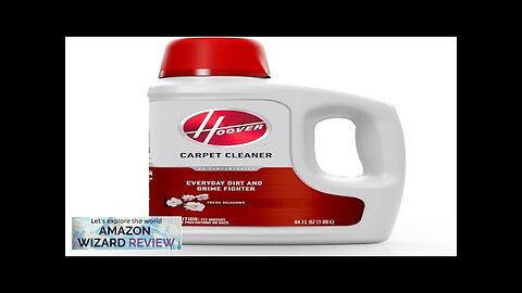 Hoover 64 oz Everyday Carpet Cleaner Solution for Carpet and Upholstery Deep Review