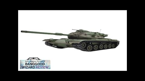 CoolBank Model US M60A3 1/16 2.4G RC Tank Battle w/ Lighting Smoking Review