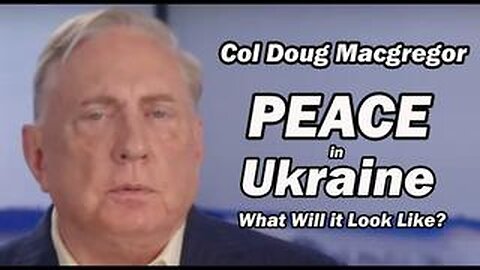 Peace in Ukraine / What Will it Look Like