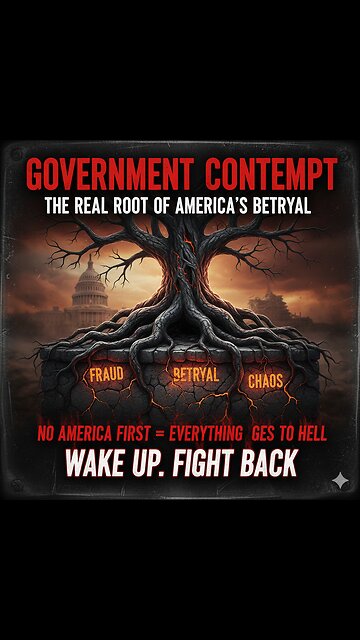 Government Contempt: The Real Root of America's Betrayal