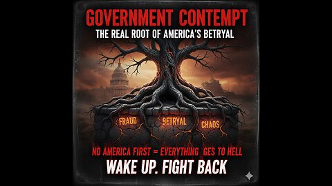 Government Contempt: The Real Root of America's Betrayal