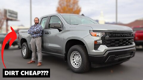 This SHOULD BE Dirt Cheap //2026 Chevy Silverado 1500 WT//