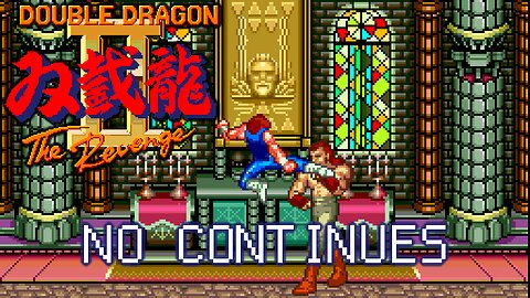 Double Dragon II - The Revenge (PC Engine Super CD-ROM²) 1CC Hard Difficulty Longplay (1440p 60fps)