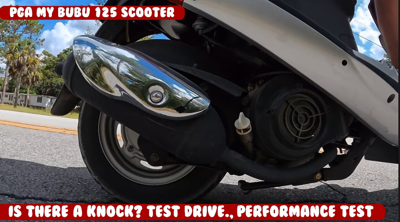 2003 PGO My Bubu 125 scooter, knocking? What you guys think? I say RUN IT! Performance times