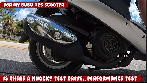 2003 PGO My Bubu 125 scooter, knocking? What you guys think? I say RUN IT! Performance times