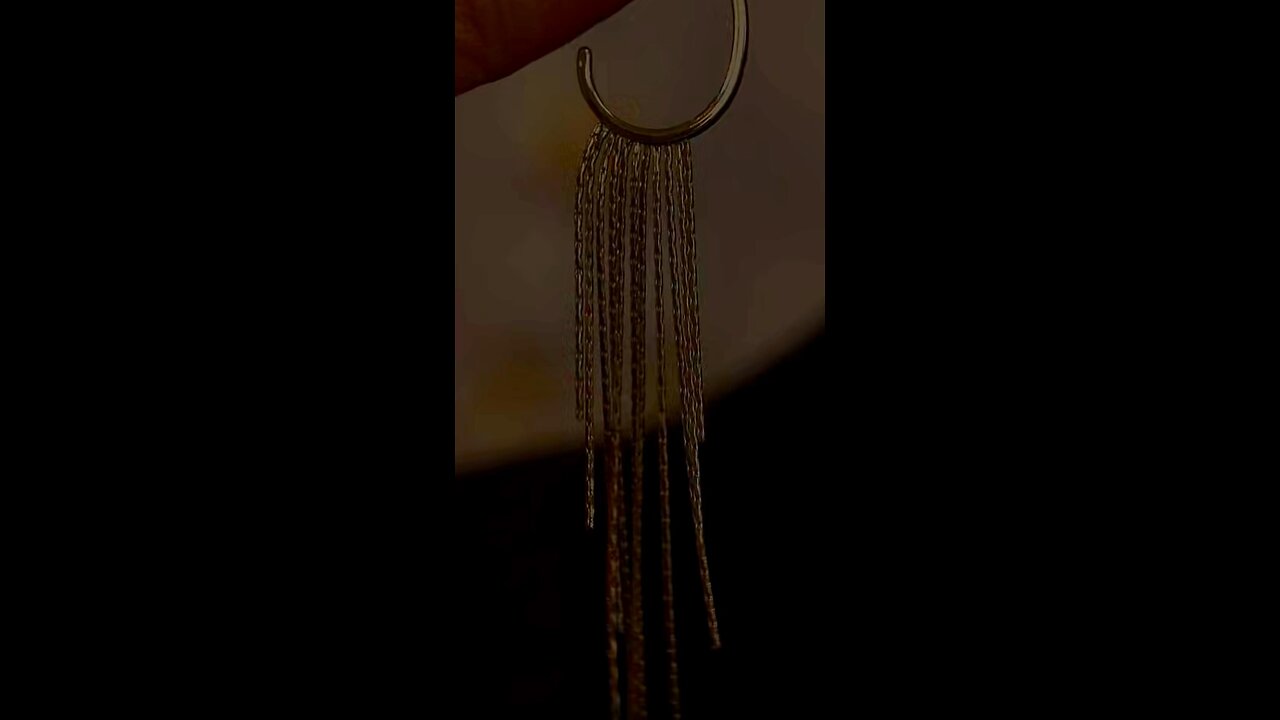 Gold plated earrings